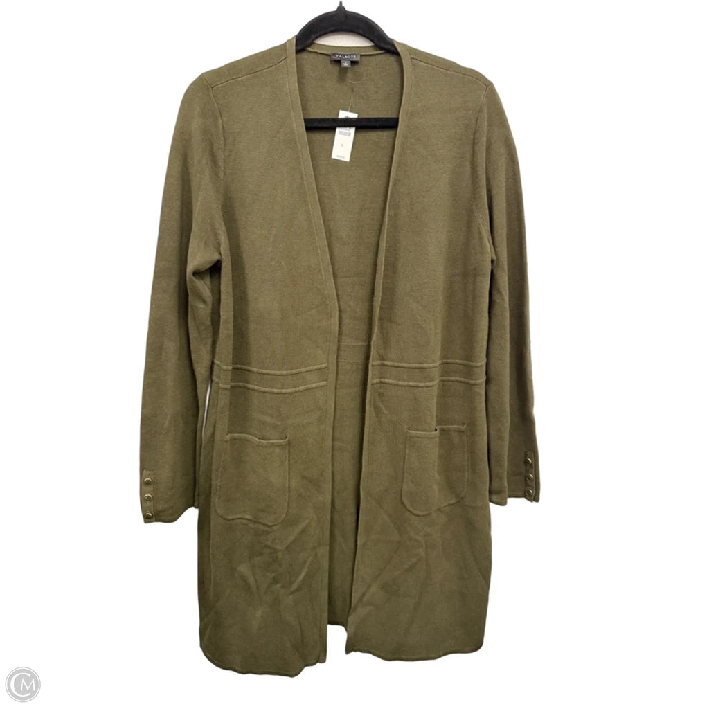 Cardigan By Talbots In Green, Size: L