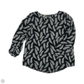 Blouse 3/4 Sleeve By 41 Hawthorn In Black & White, Size: S