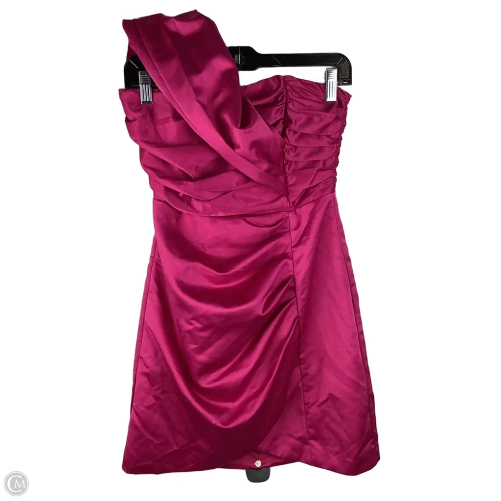 Dress Party Short By Vestique In Pink, Size: S