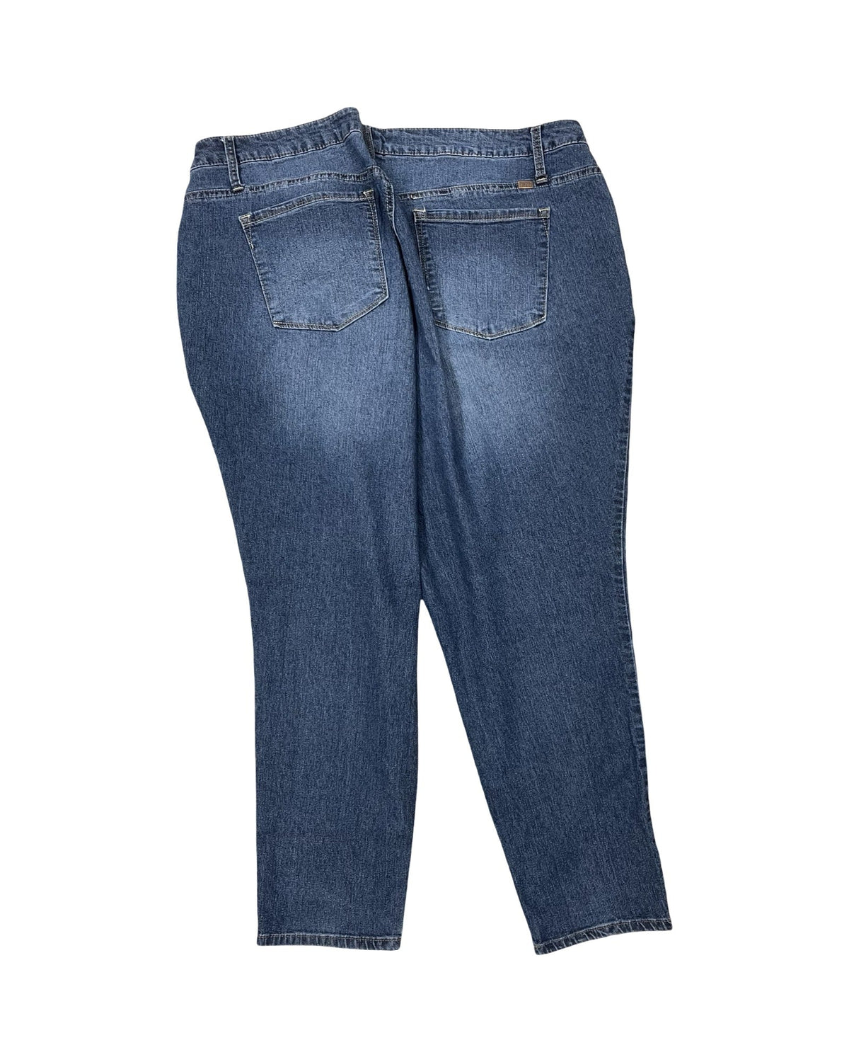Jeans Straight By 1822 Denim In Blue Denim, Size:24