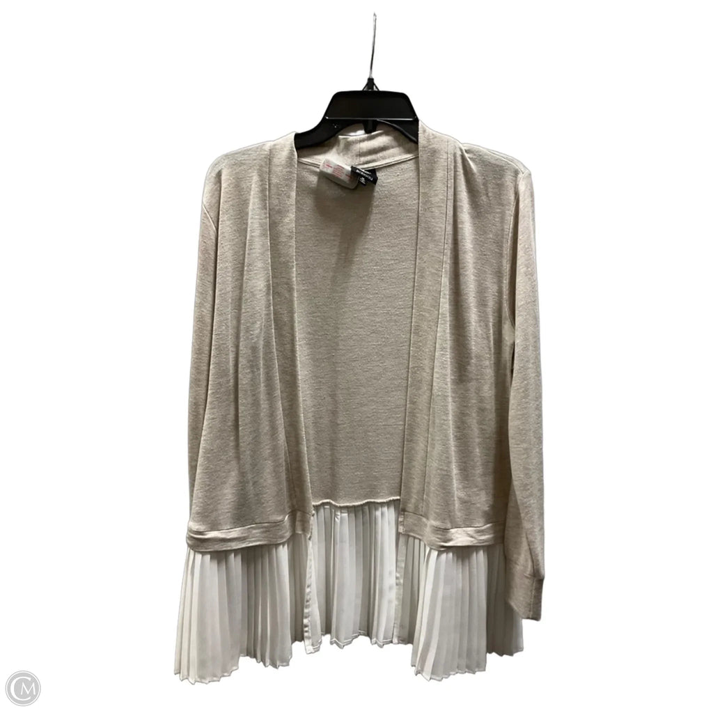 Cardigan By Bobeau In Tan, Size: M