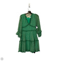 Dress Casual Short By Tcec In Green, Size: M