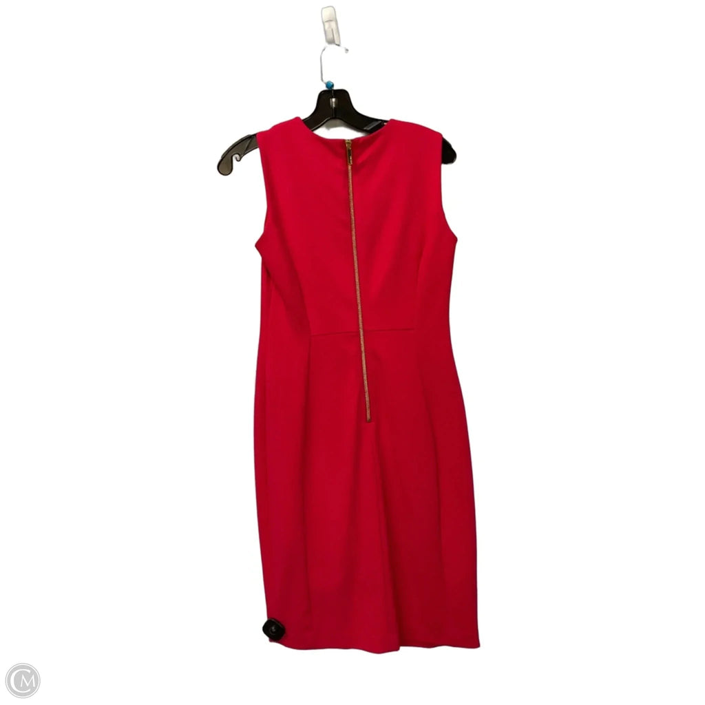 Dress Work By Calvin Klein In Pink, Size: 4