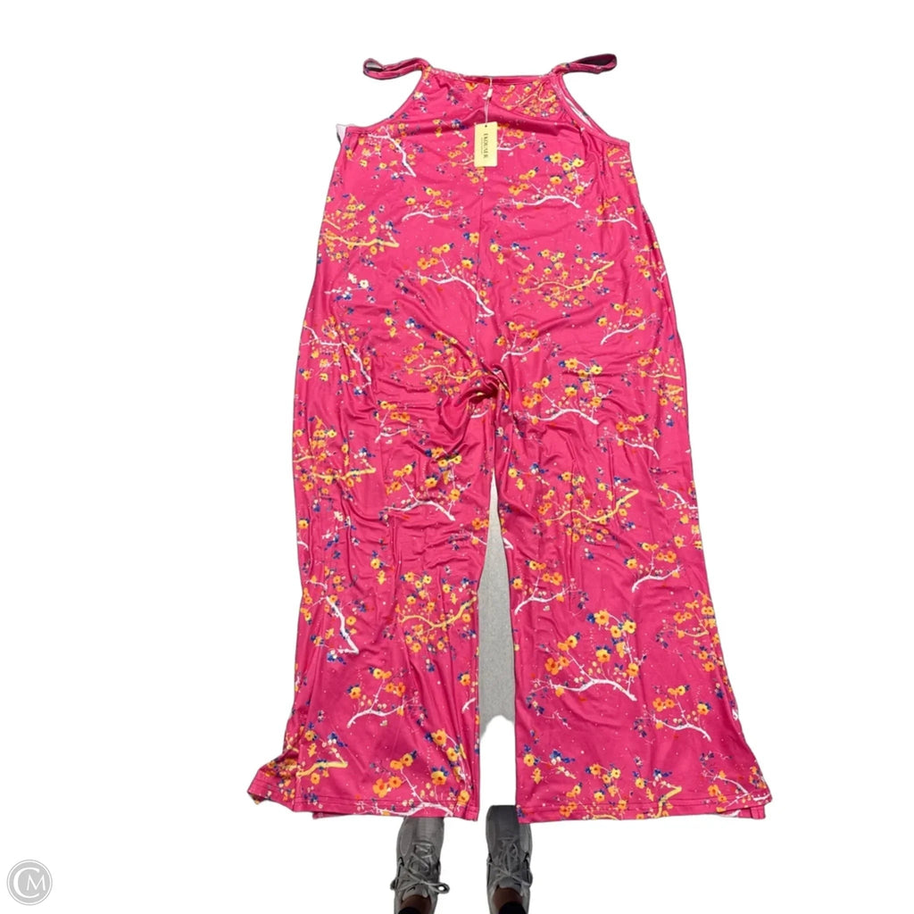 Dress Casual Maxi By Ekouaer In Pink, Size: L