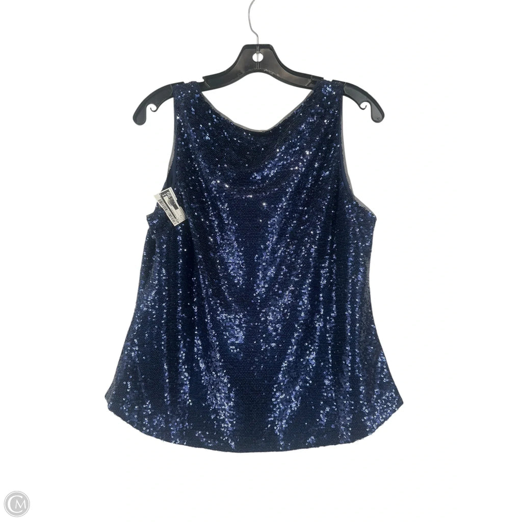 Top Sleeveless By Gap In Blue, Size: S