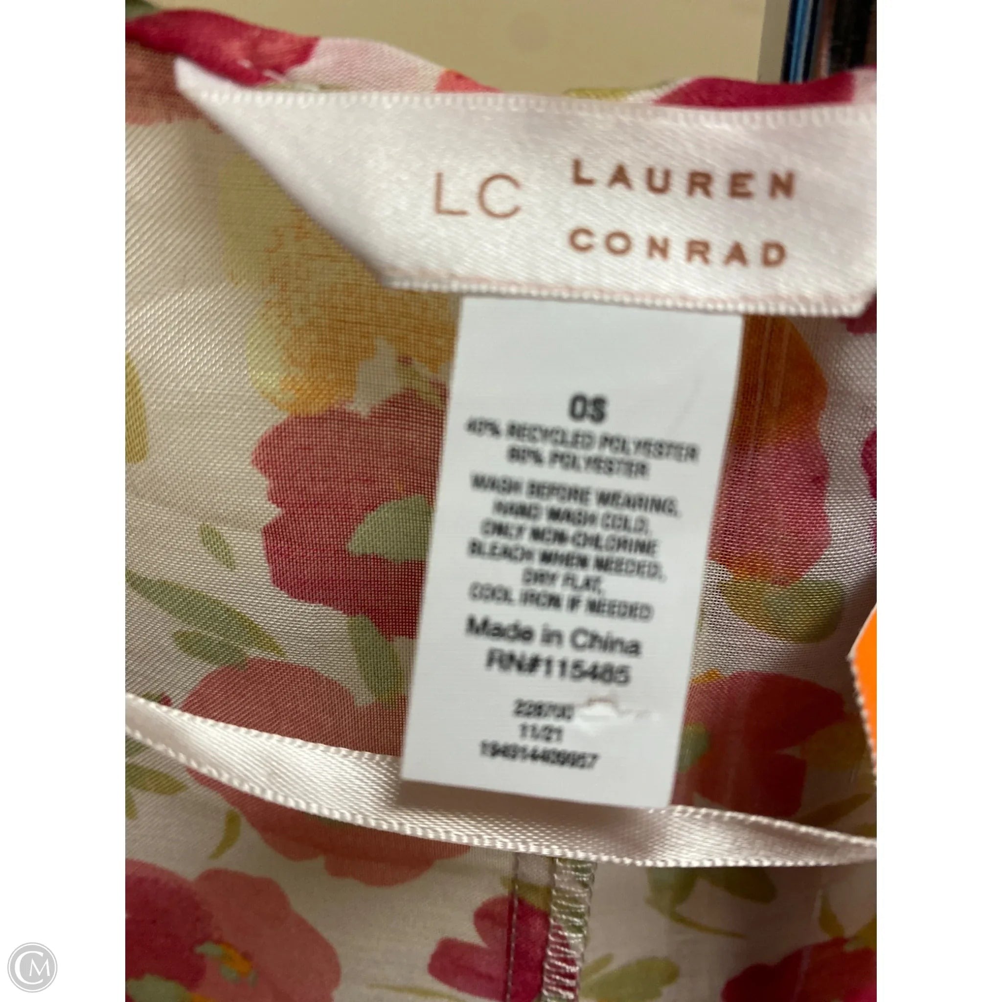 Swimwear Cover-up By Lc Lauren Conrad In Pink, Size: Osfm