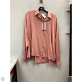 Top Long Sleeve By Andree By Unit In Pink, Size: L
