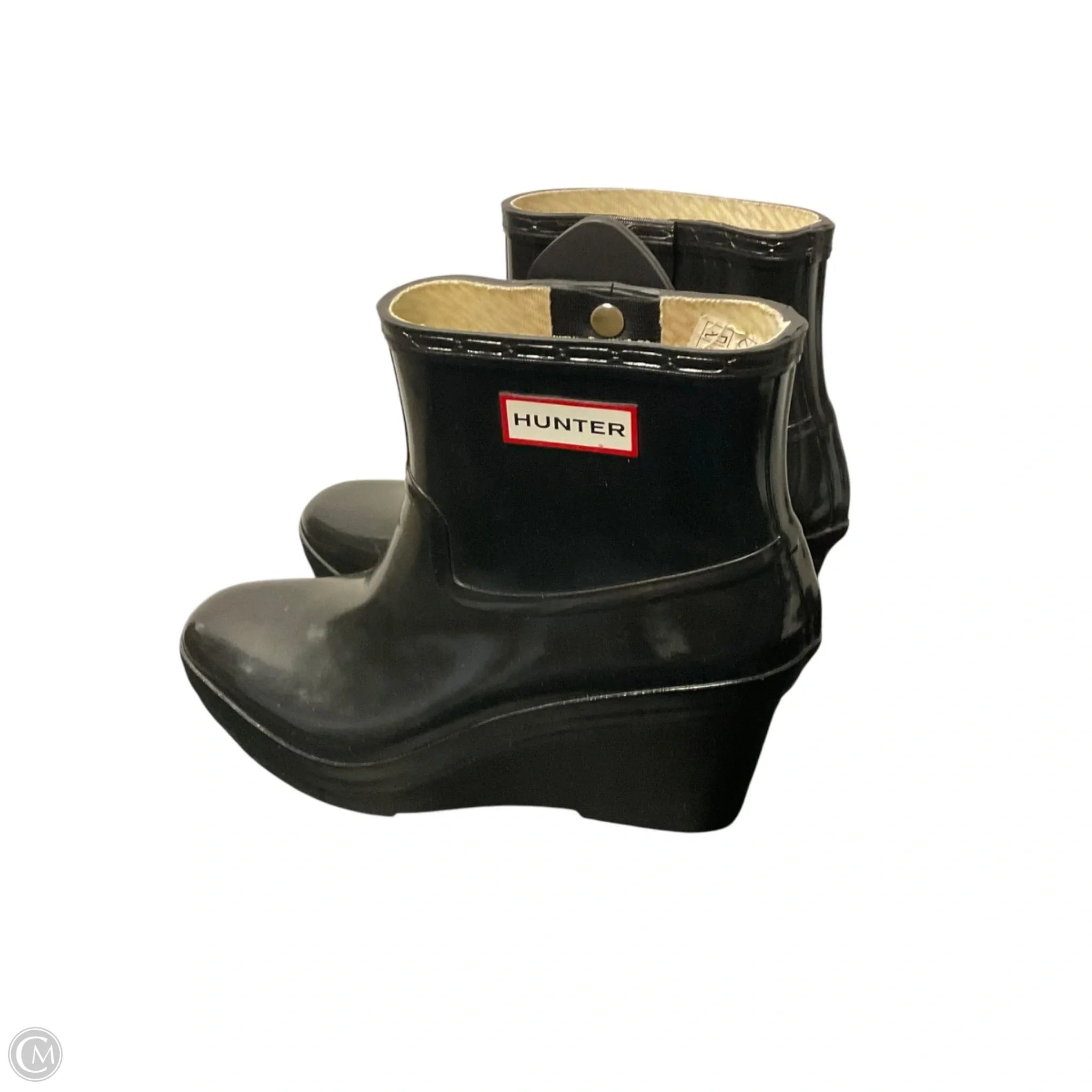 Boots Rain By Hunter In Black, Size: 9