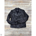 Jacket Moto Leather By Banana Republic In Black, Size: Xs