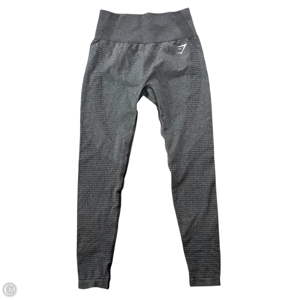 Athletic Leggings By Gym Shark In Grey, Size: M