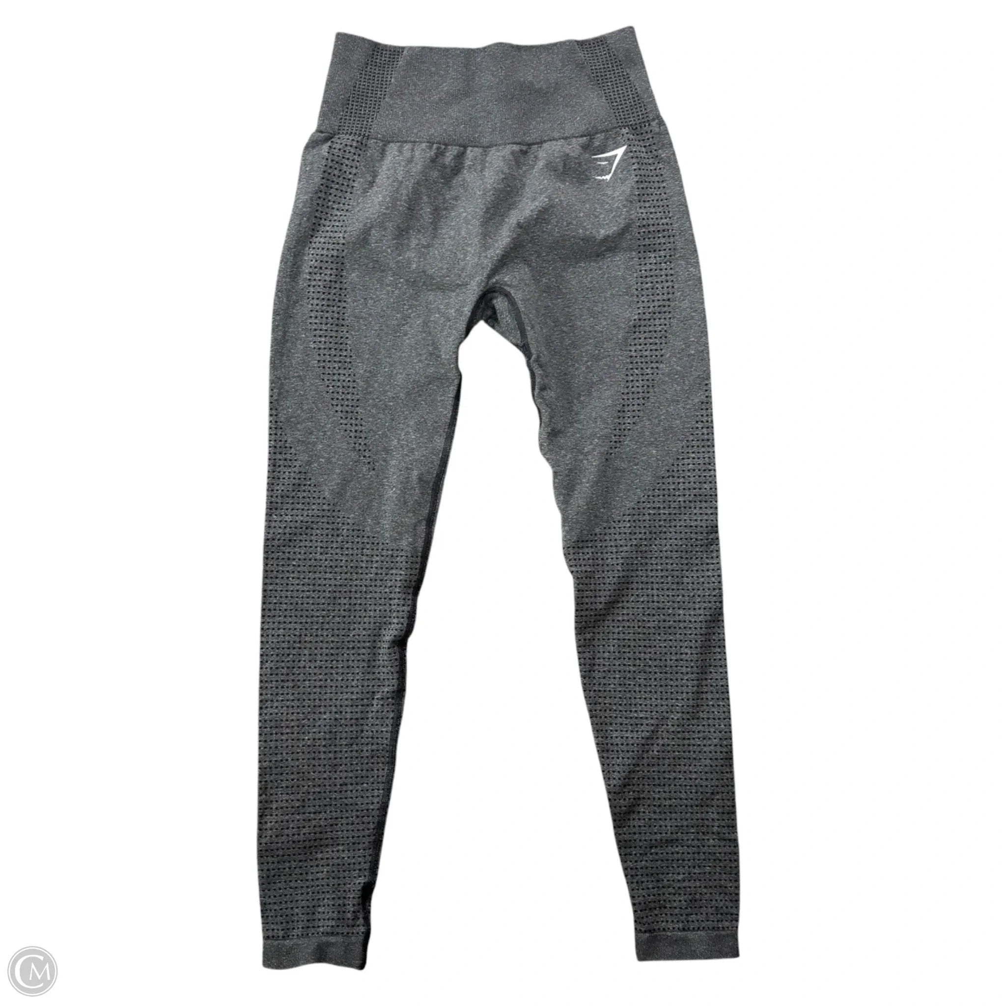 Athletic Leggings By Gym Shark In Grey, Size: M