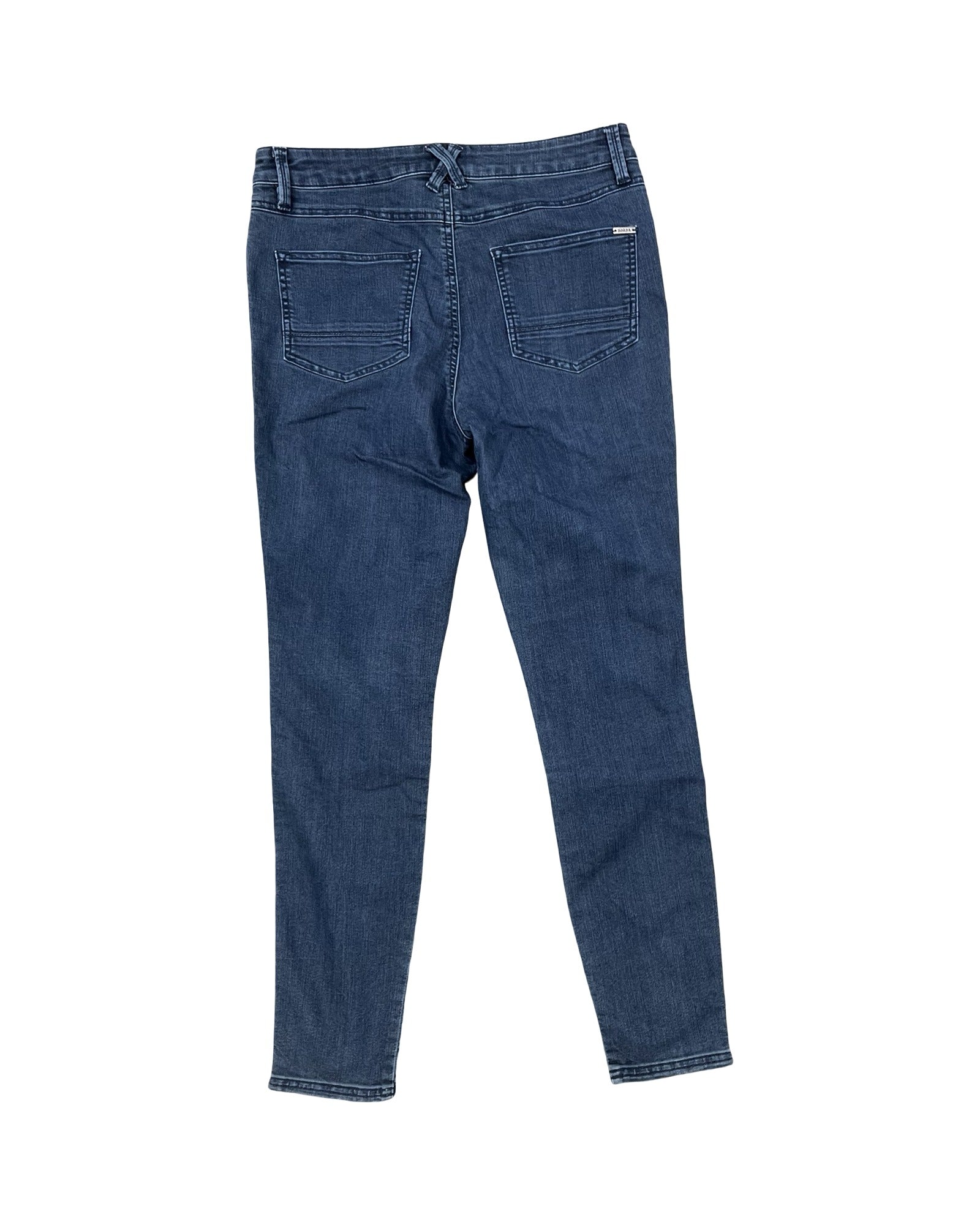 Jeans Skinny By Prana In Blue Denim, Size:10