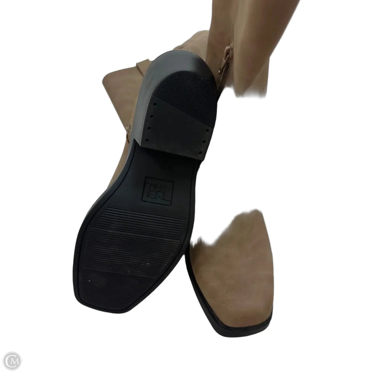 Boots Western By Time And Tru In Beige, Size: 8.5