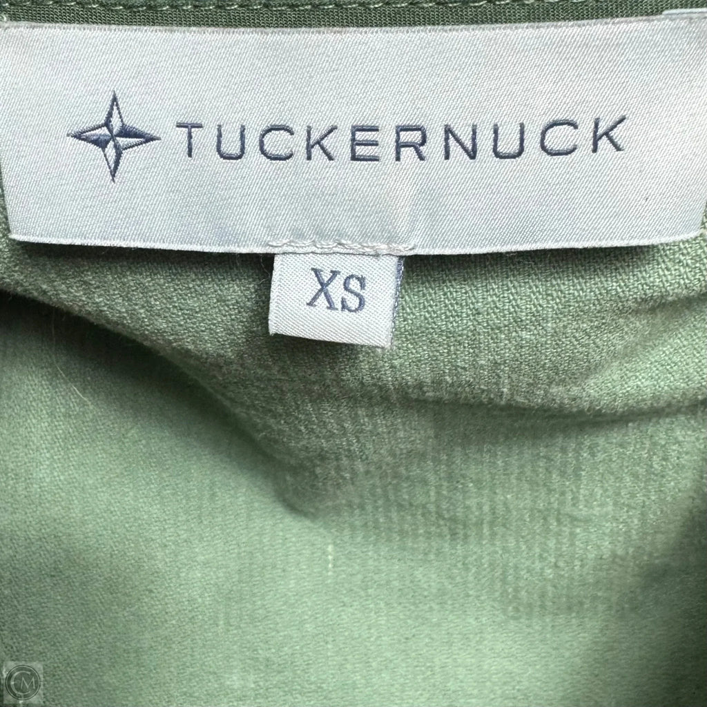 Sea Sage Green Corduroy Babydoll Top Designer By Tuckernuck In Green, Size: Xs