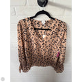 Top Long Sleeve By A New Day In Black & Tan, Size: S