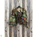Jacket Denim By Veveret In Camouflage Print, Size: L