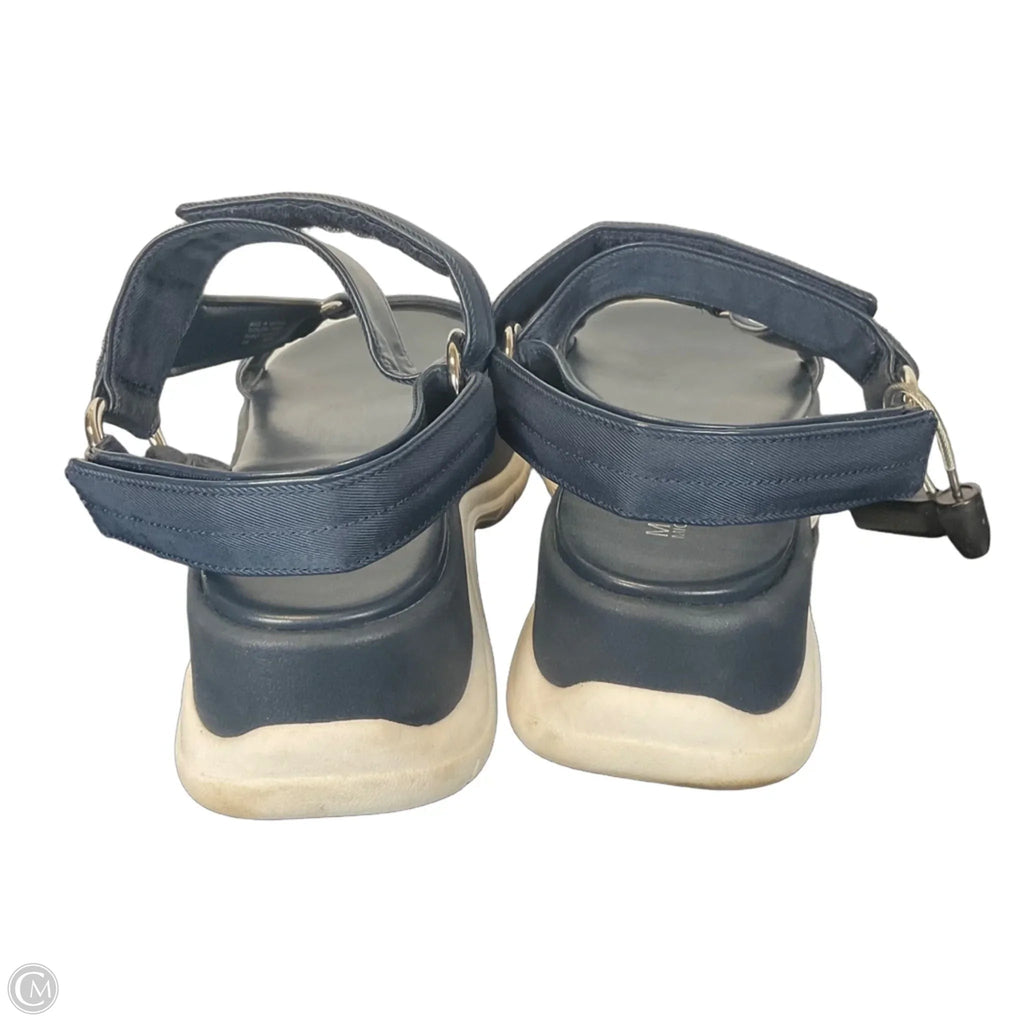 Sandals Sport By Michael By Michael Kors In Blue, Size: 11