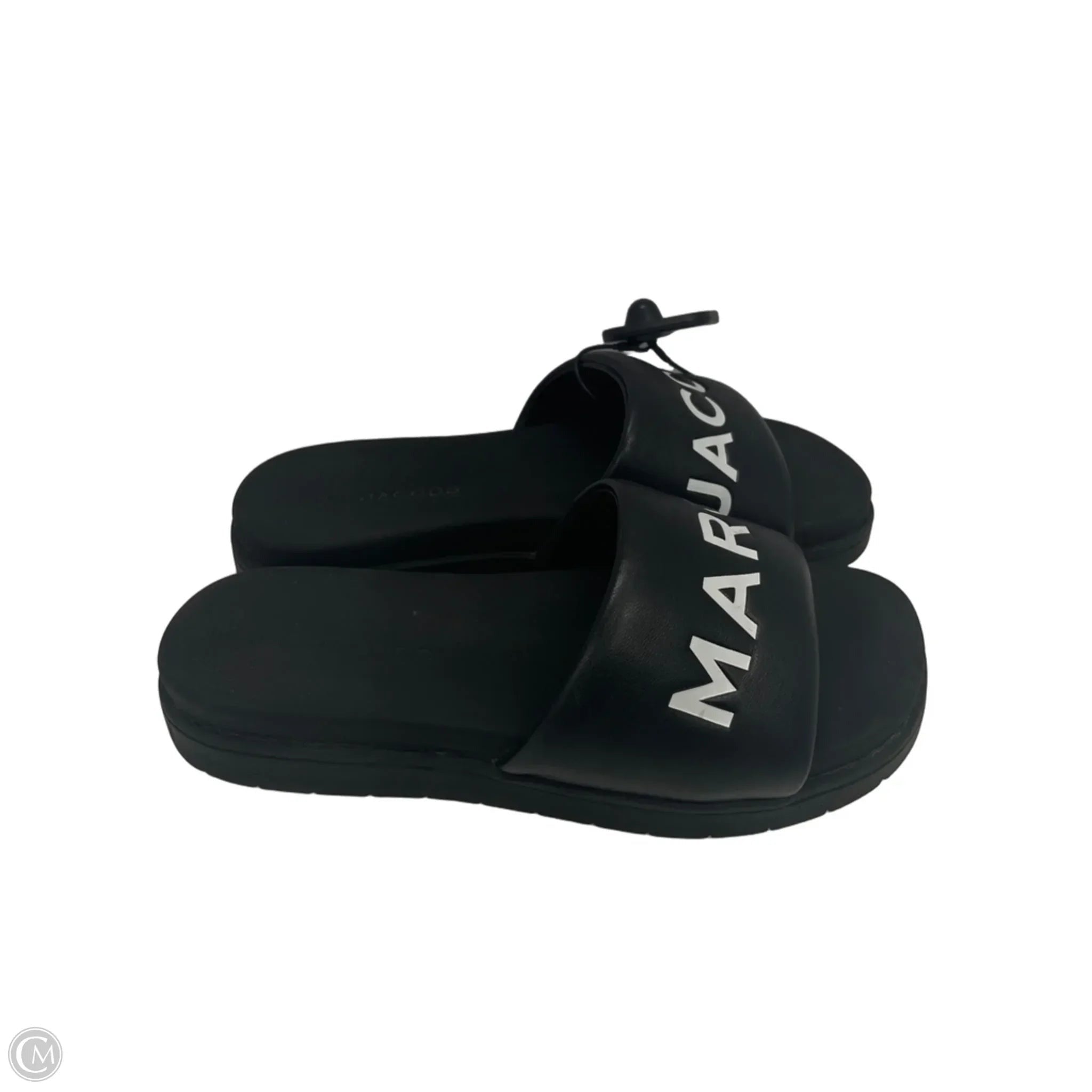 Sandals Luxury Designer By Marc Jacobs In Black, Size: 8