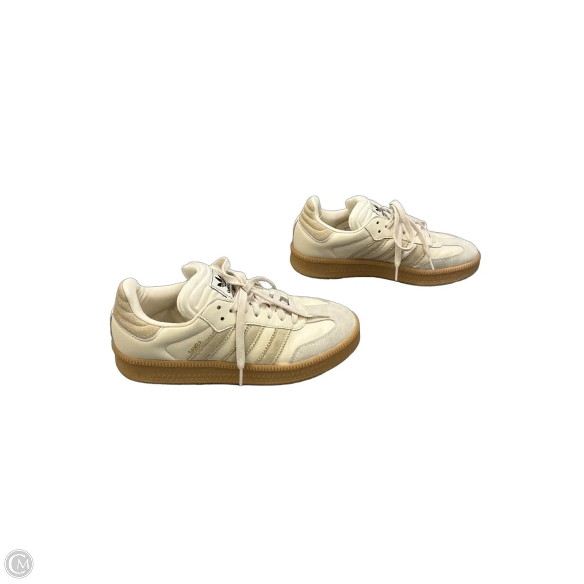 Shoes Sneakers By Adidas In Cream, Size: 9