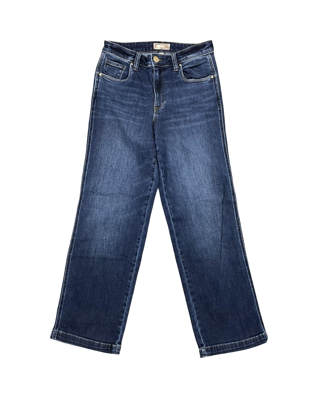 Jeans Wide Leg By Kut In Blue Denim, Size:2