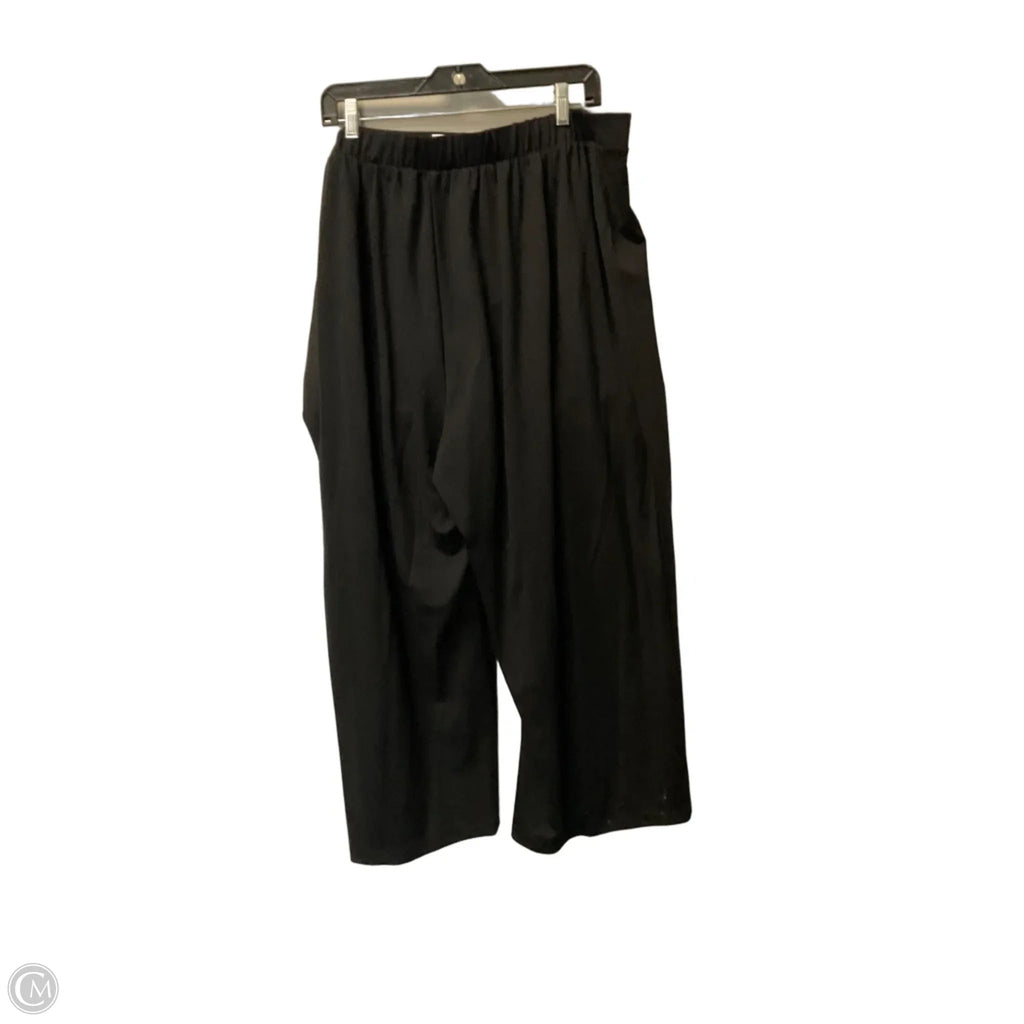 Pants Dress By Magaschoni In Black, Size: 3x