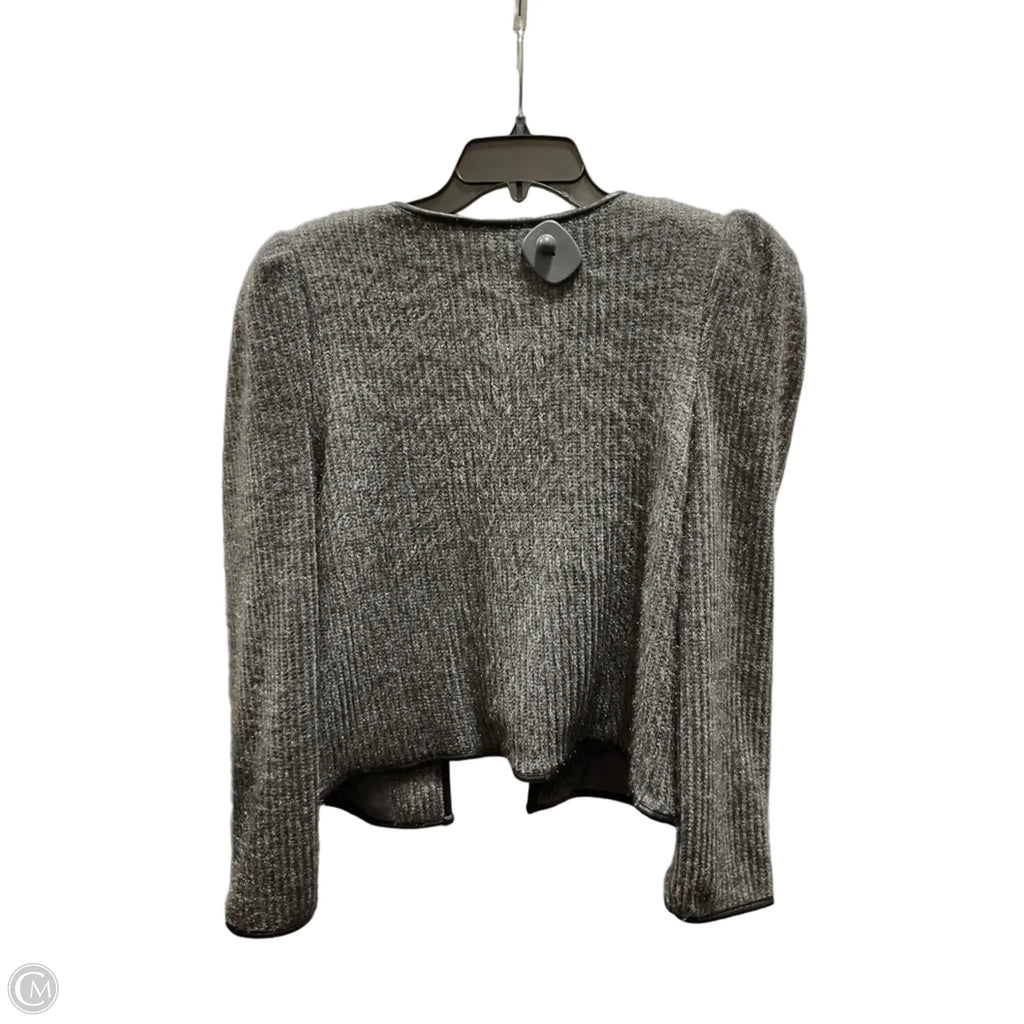 Cardigan By Express In Grey, Size: M