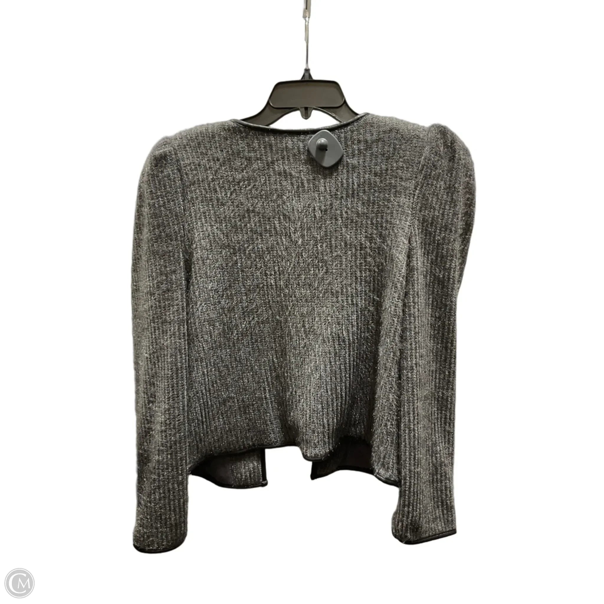 Cardigan By Express In Grey, Size: M