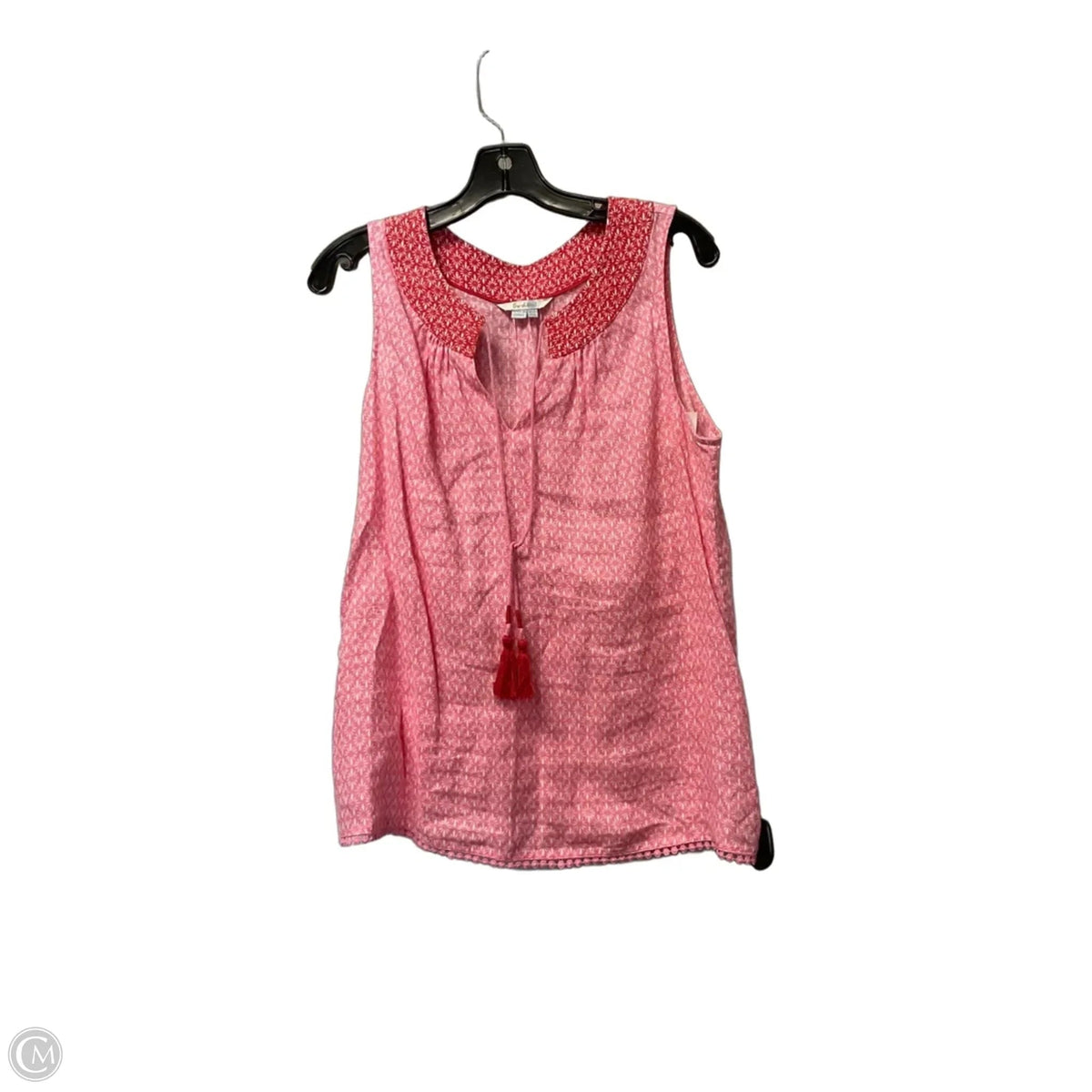 Top Sleeveless By Boden In Pink, Size: L