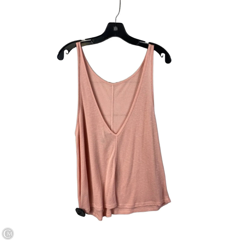 Top Sleeveless By Free People In Pink, Size: M