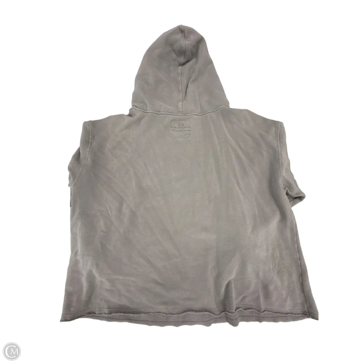 Sweatshirt Hoodie By Peace Love World In Grey, Size: 1x