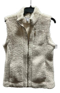 Vest Faux Fur & Sherpa By Calvin Klein In White, Size: S