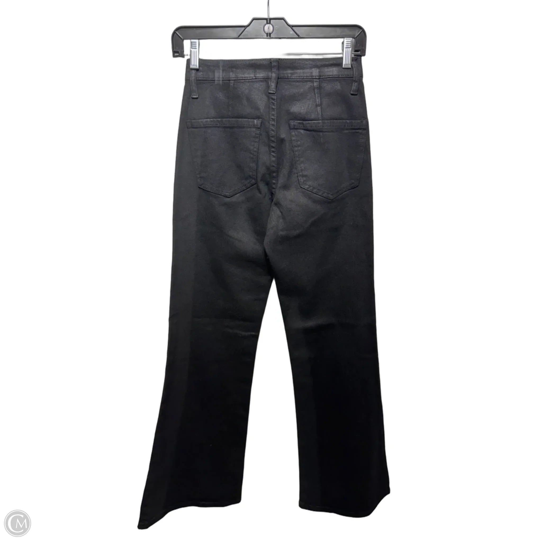 Bay Flare Jeans By Sam Edelman In Black Denim, Size: 24/00