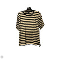 Top Short Sleeve By J. Crew In Striped Pattern, Size: M