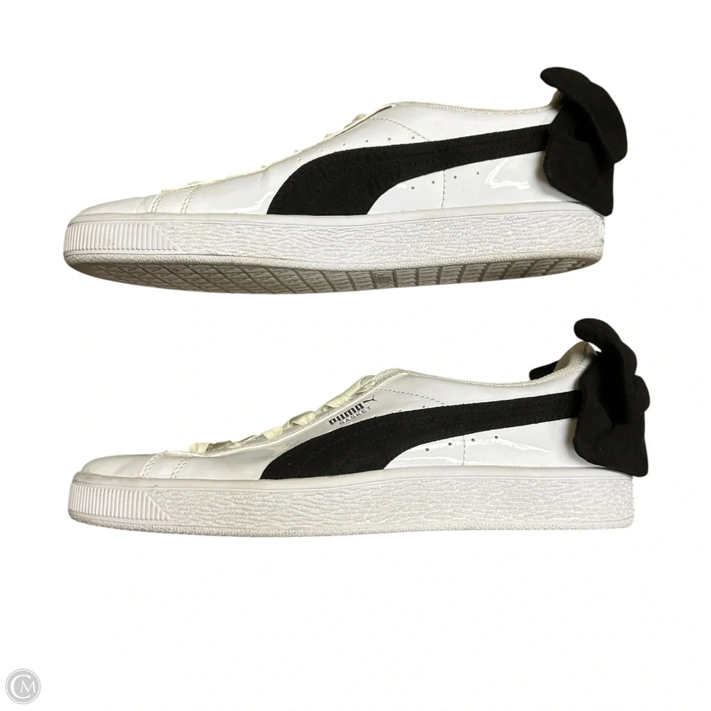 Shoes Sneakers By Puma In Black & White, Size: 9