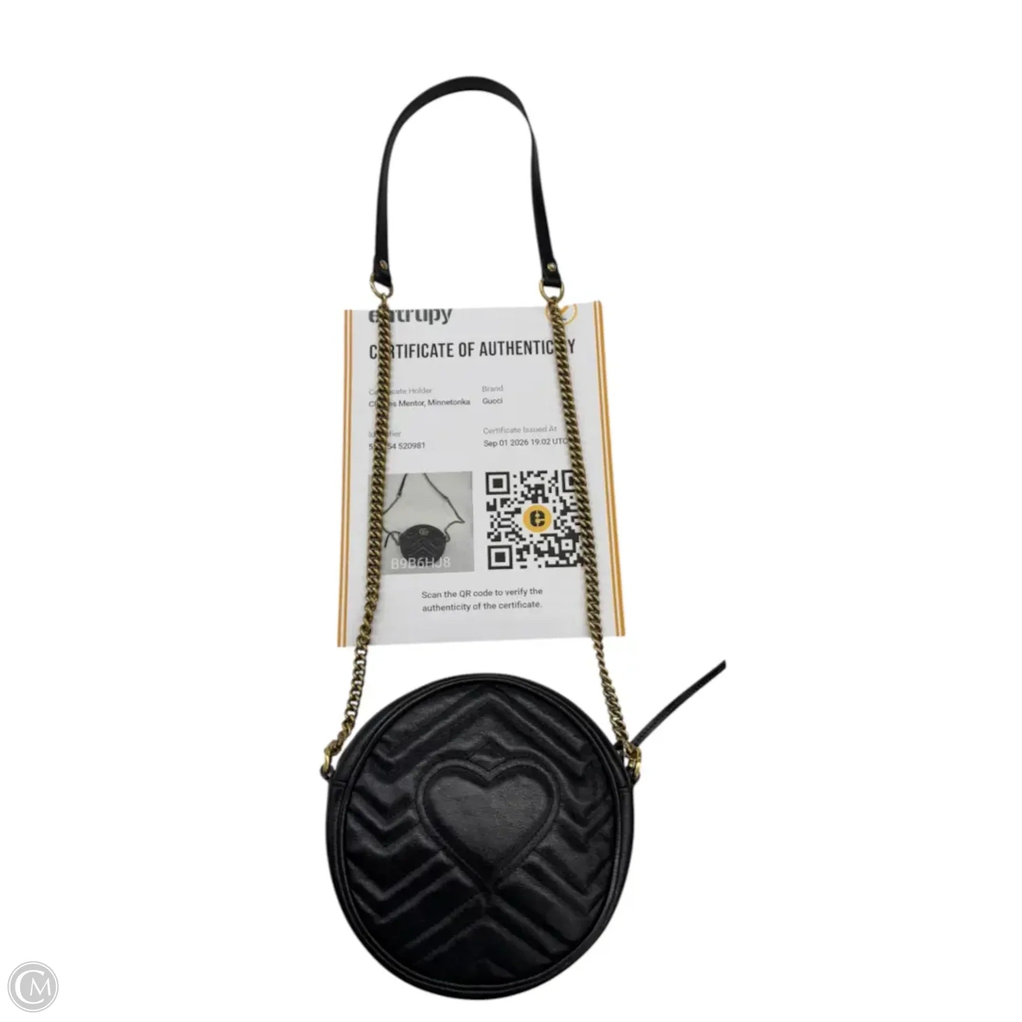 Crossbody Luxury Designer By Gucci, Size: Small
