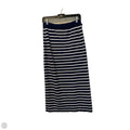 Skirt Maxi By Freshman In Striped Pattern, Size: L