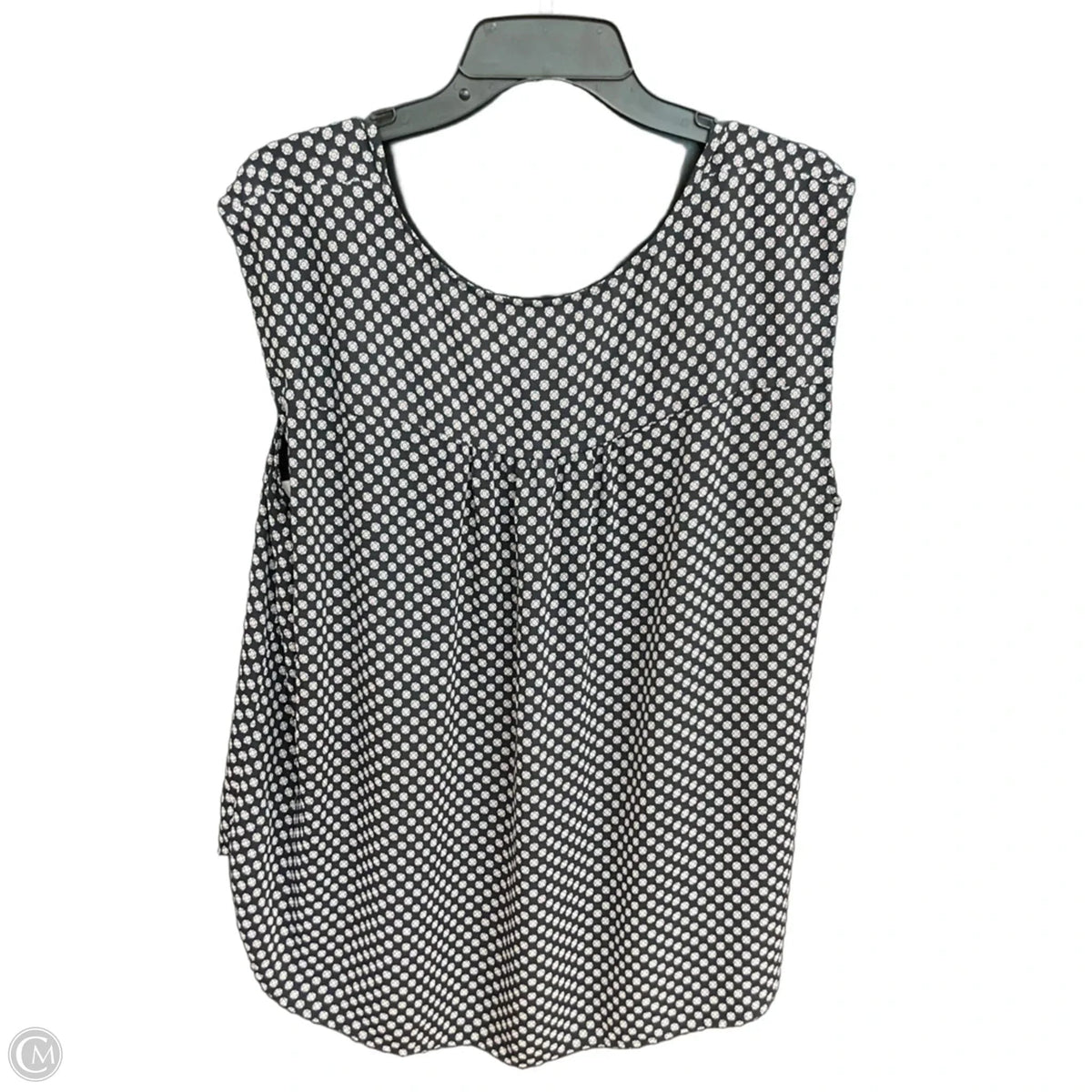 Top Sleeveless By Loft In Navy, Size: Xl