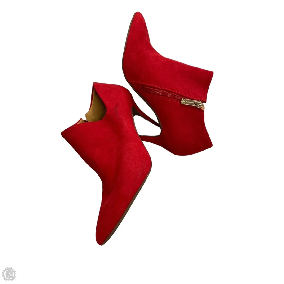 Boots Ankle Heels By Jessica Simpson In Red, Size: 7