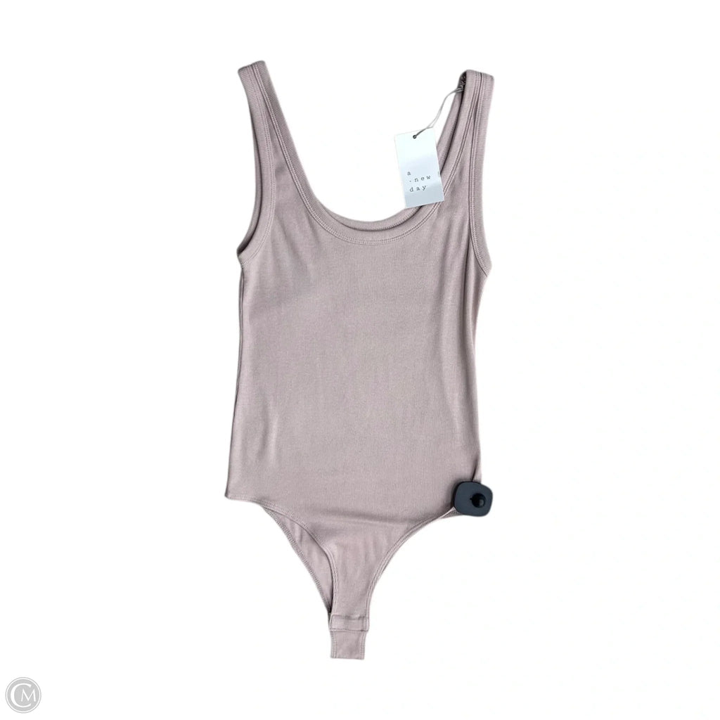 Bodysuit By A New Day In Tan, Size: S