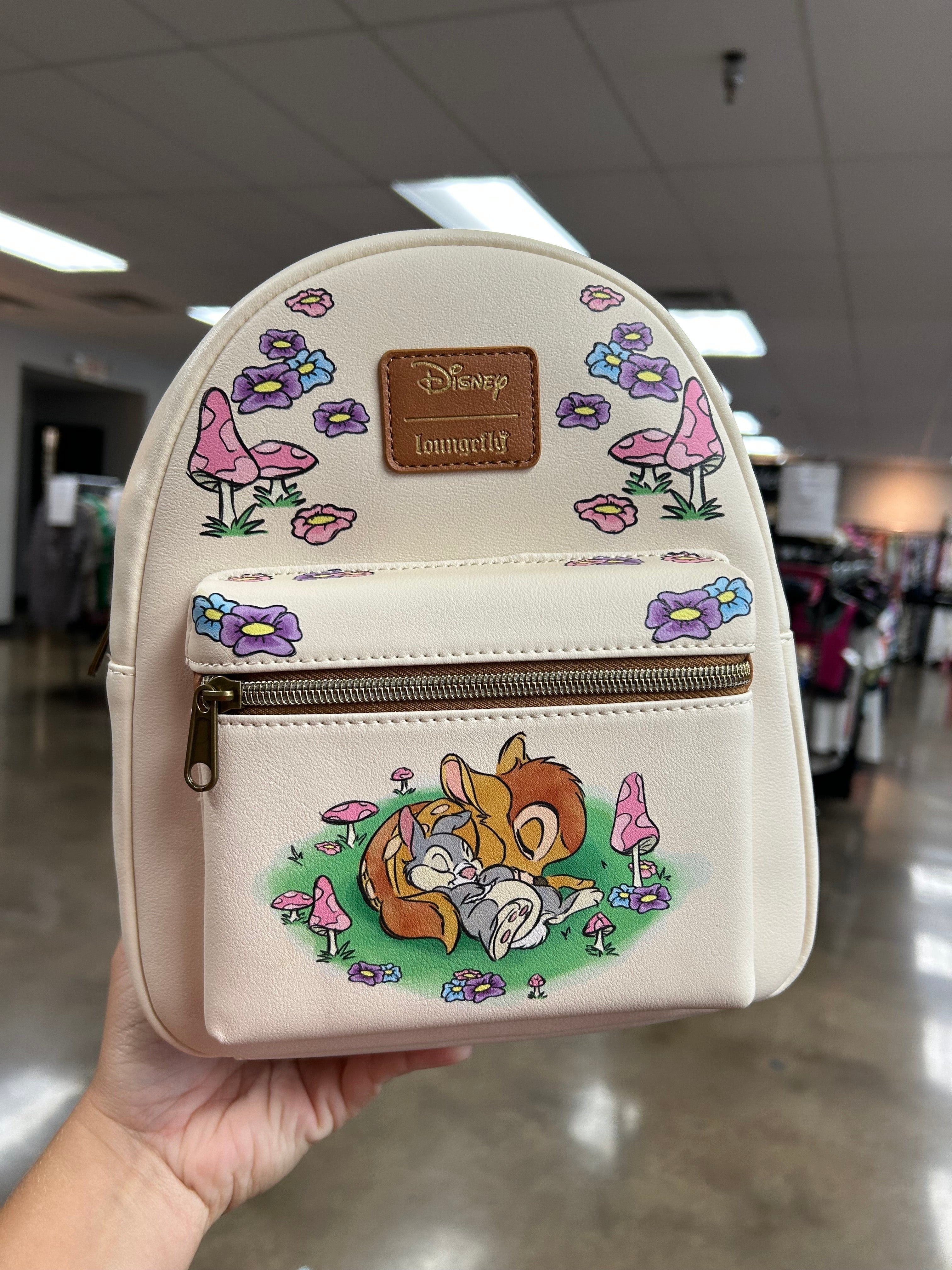 Backpack By Loungefly In Cream, Size:Medium