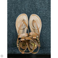 Sandals Designer By Michael Kors In Brown, Size: 8.5