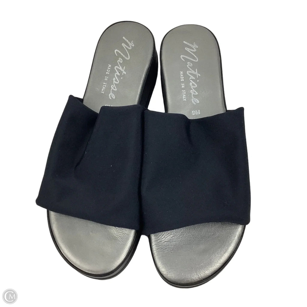 Sandals Flats By Matisse In Black, Size: 9