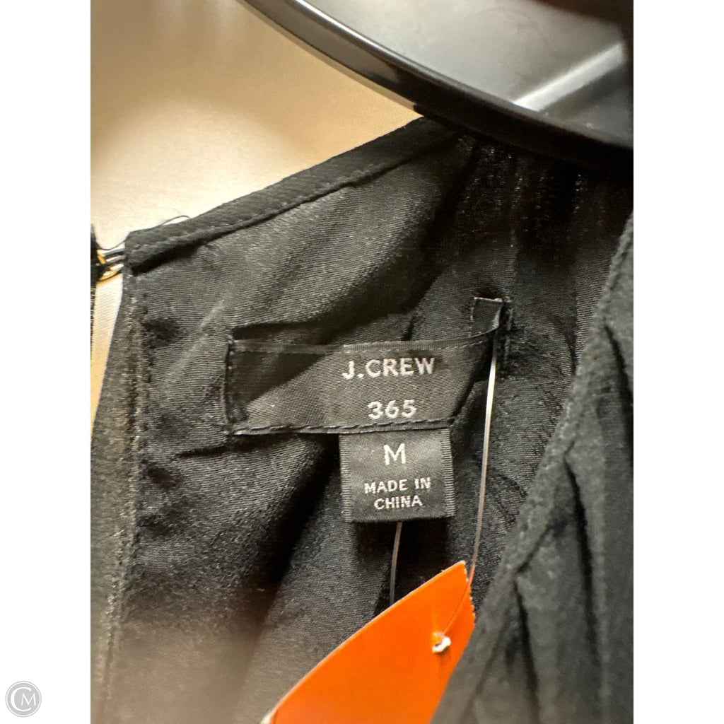 Top Sleeveless By J. Crew In Black, Size: M