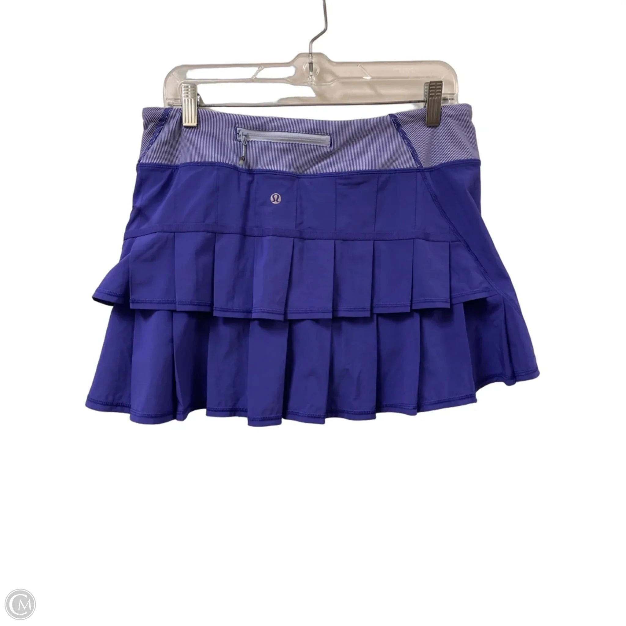 Athletic Skort By Lululemon In Purple, Size: 8