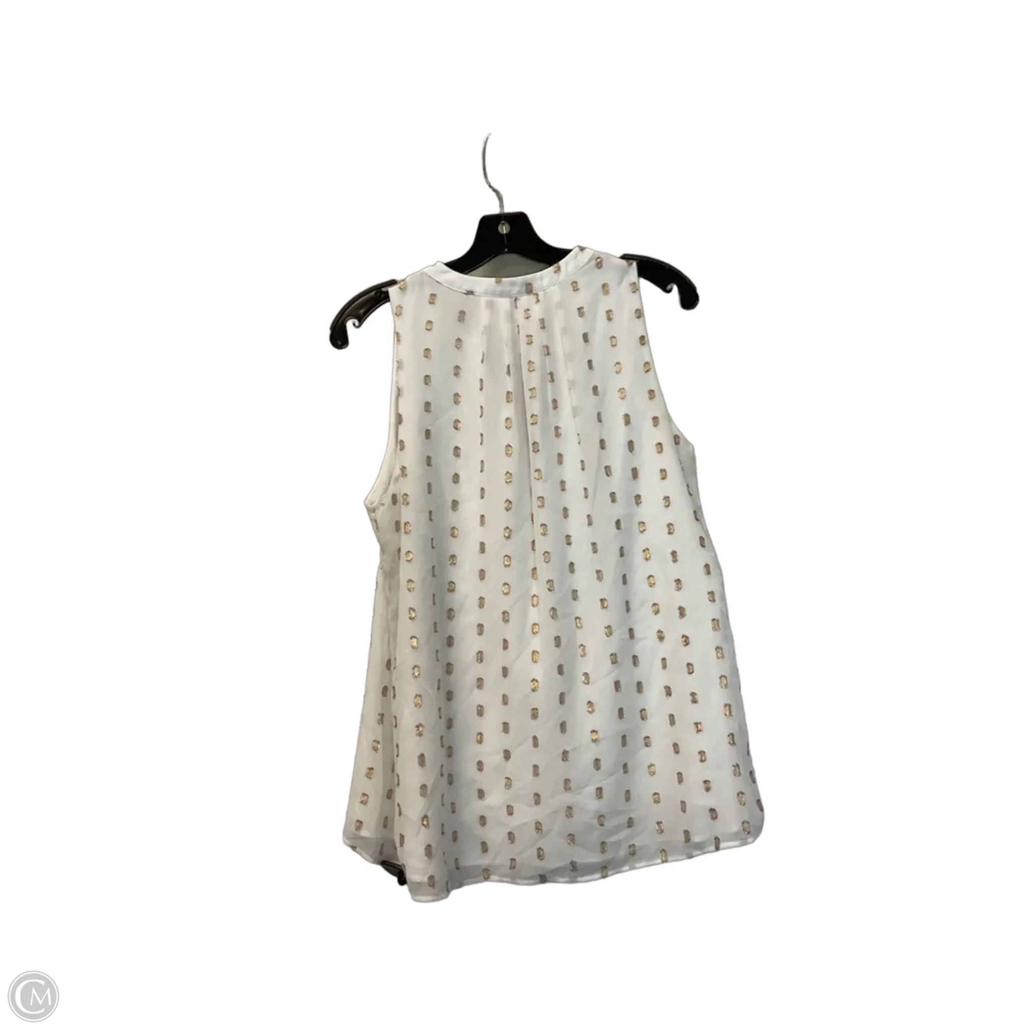 Top Sleeveless By Crown And Ivy In White, Size: M