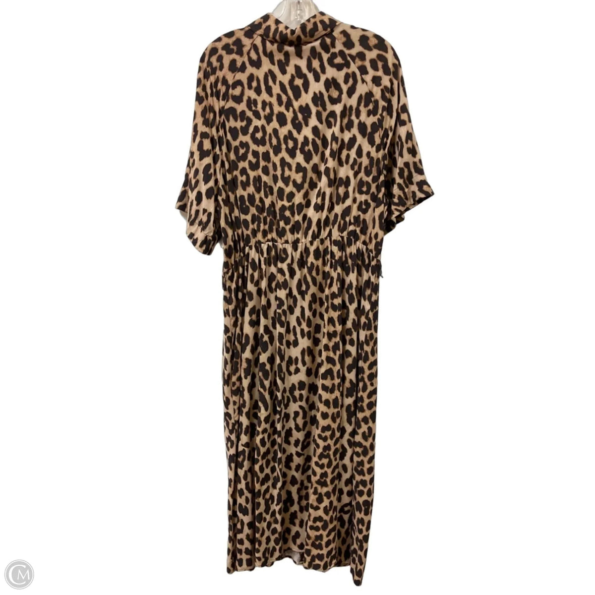 Dress Casual Maxi By H&m In Animal Print, Size: Xl