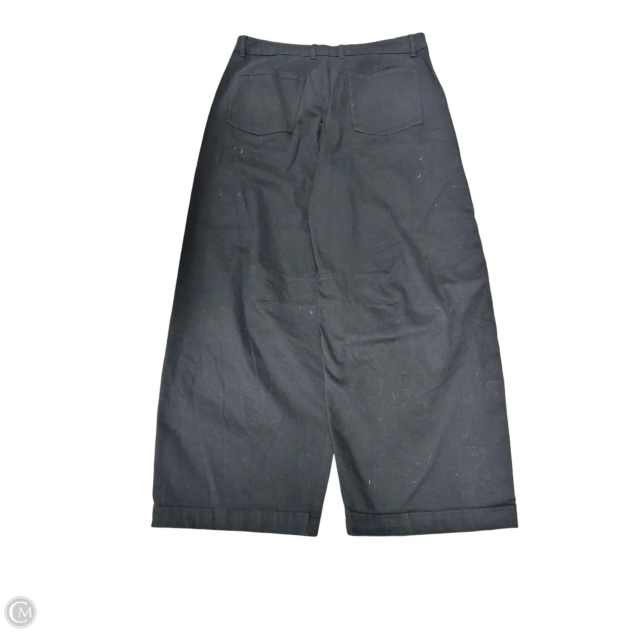 Jeans Wide Leg By Chelsea And Violet In Black Denim, Size: 10