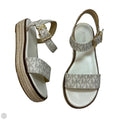 Sandals Flats By Michael By Michael Kors In Ivory, Size: 7