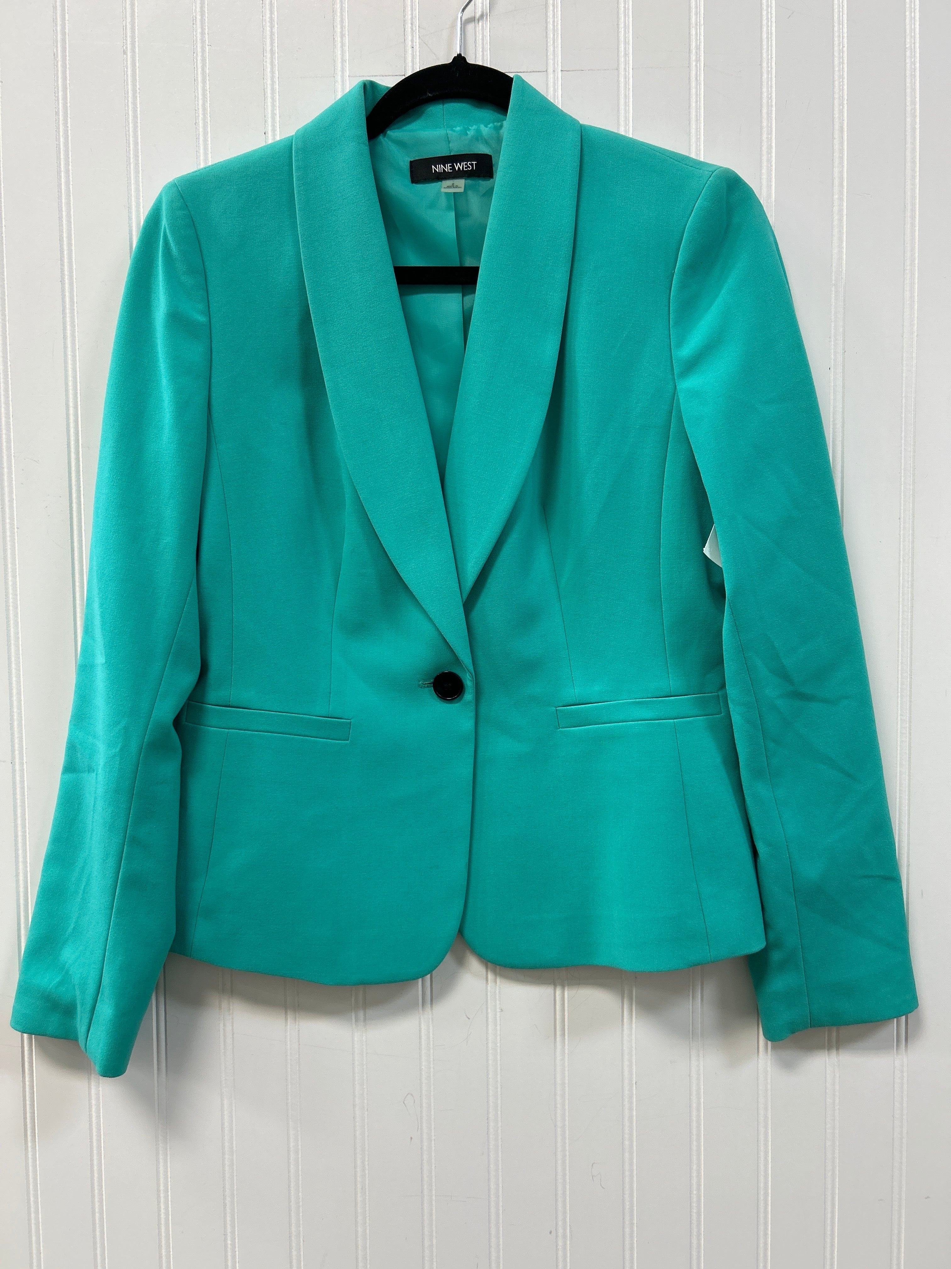 Blazer By Nine West In Aqua, Size:2
