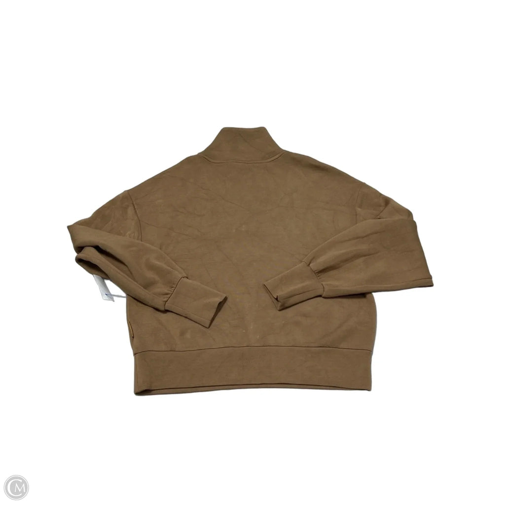 Sweatshirt Crewneck By Varley In Brown, Size: Xs